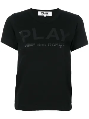 Comme Des Garçons Play heart-appliqué T-shirt | Black | FARFETCH