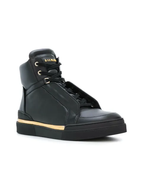 side panel hi-top sneakers