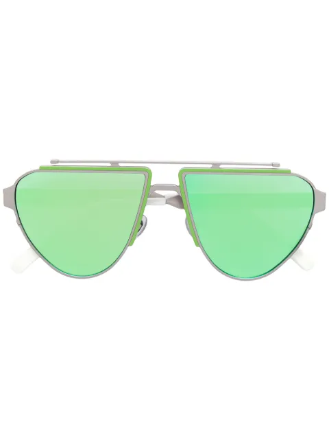 Irresistor Biker geometric frame sunglasses