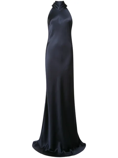 Galvan London satin gown