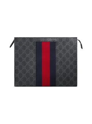 GG Supreme Web cosmetic case