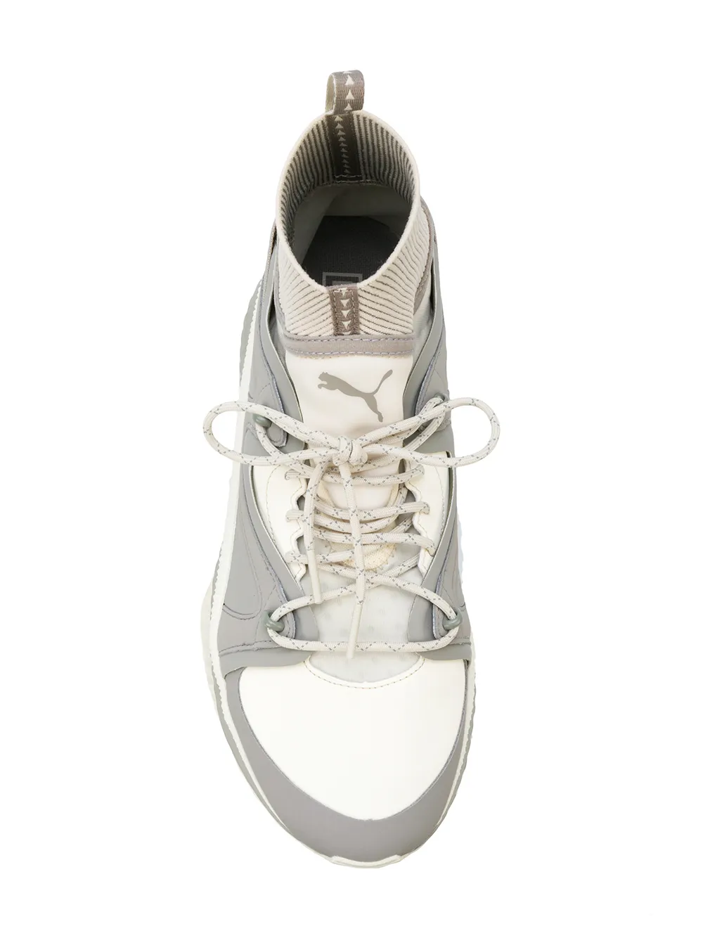 PUMA sock insert lace-up sneakers Grey