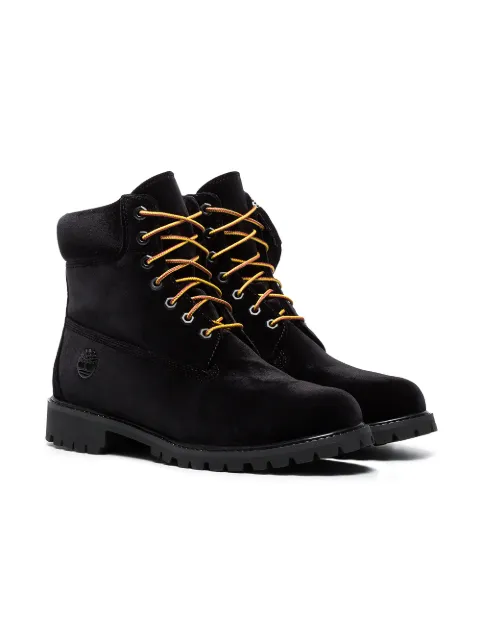 timberland off white black