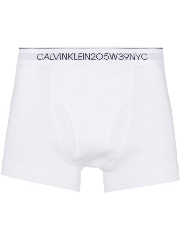 white ck boxers