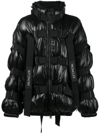 moncler coat with straps moncler coat with straps