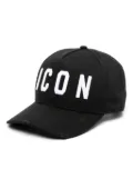 DSQUARED2 Icon embroidered-logo baseball cap - Black