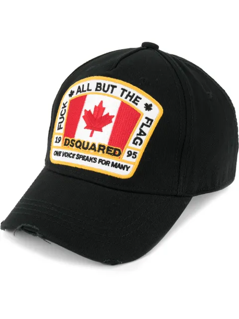 DSQUARED2 Canadian flag baseball cap