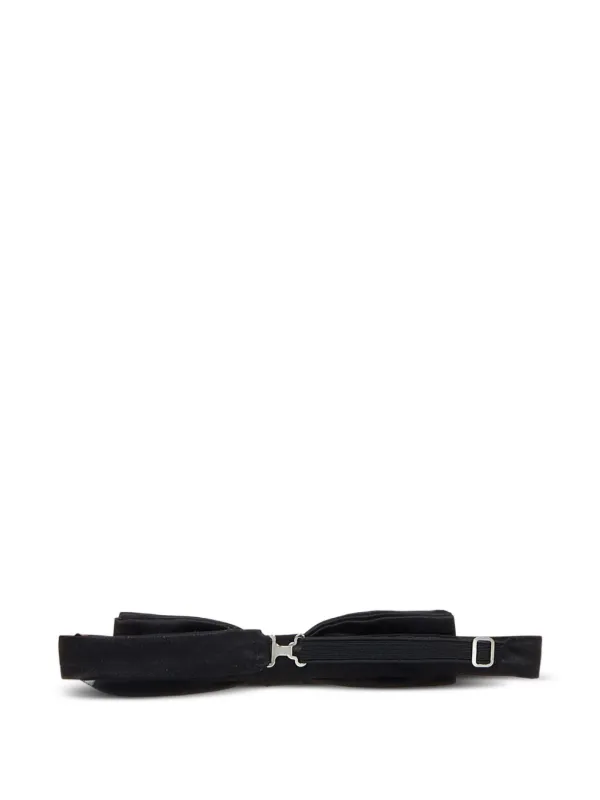 DSQUARED2 Satin Bow Tie | Black | FARFETCH display picture 3
