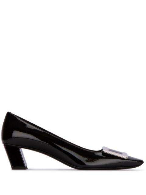 Roger Vivier logo-plaque pumps