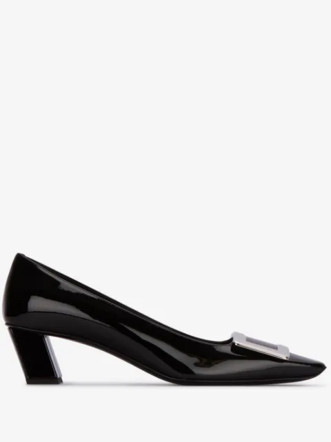 Roger Vivier Belle Vivier buckle-detail patent pumps