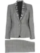 Image 1 of Versace Pre-Owned Prince of Wales print skirt suit