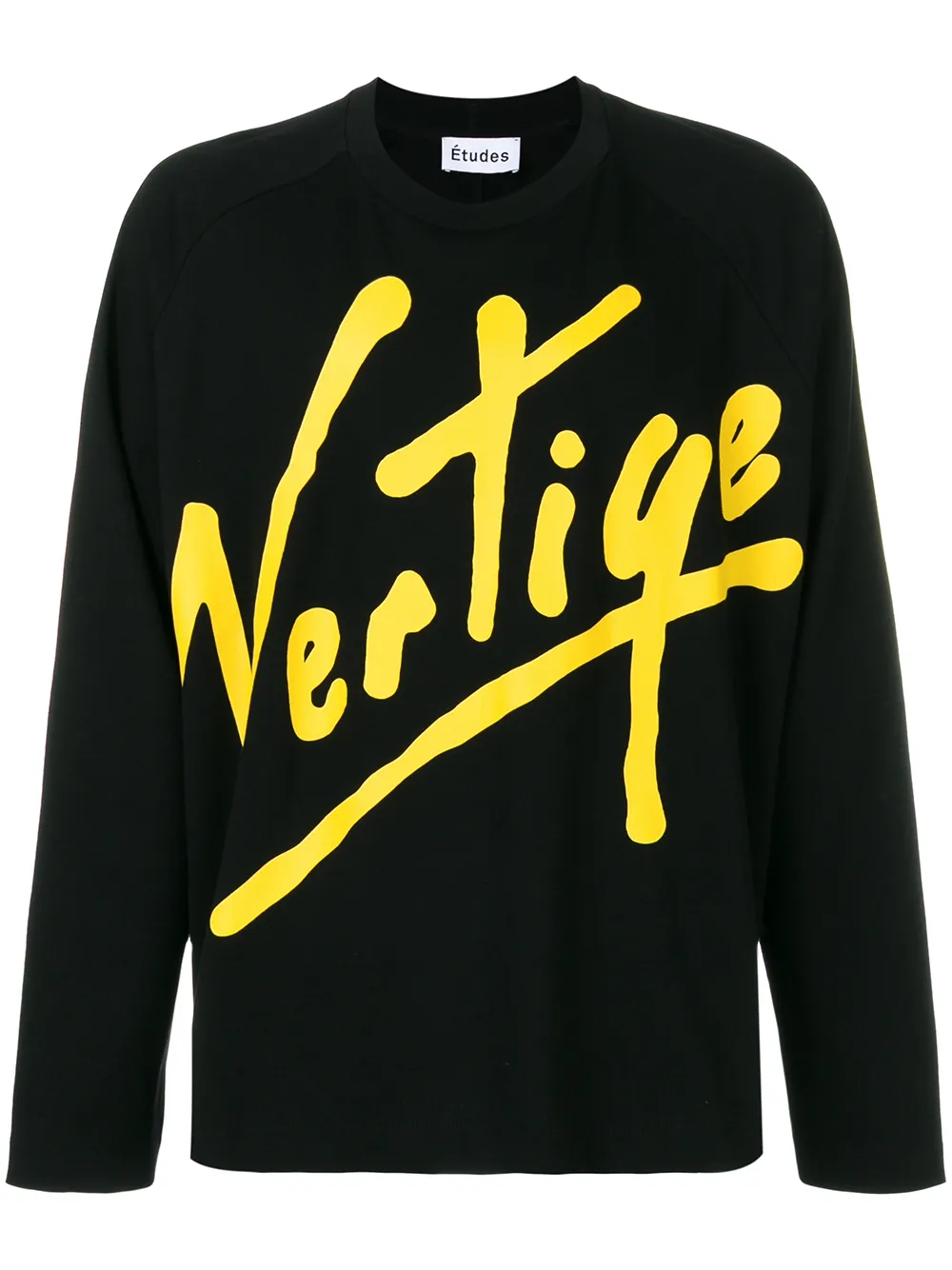 Études Studio T-shirt 'Desert LS Vertige' - Nero