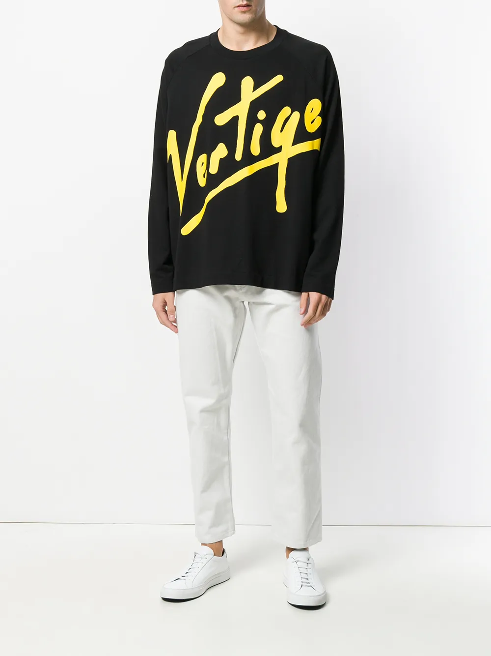  études Studio 'desert Ls' Vertige' T Shirt   Schwarz 
