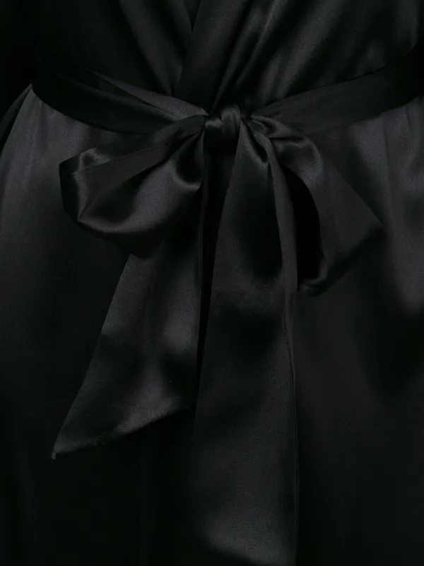 La Perla Satin Floor Length Robe 1 068 Buy Aw17 Online Fast