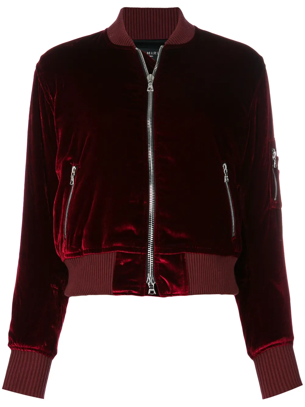 AMIRI Velvet Bomber Jacket - Farfetch