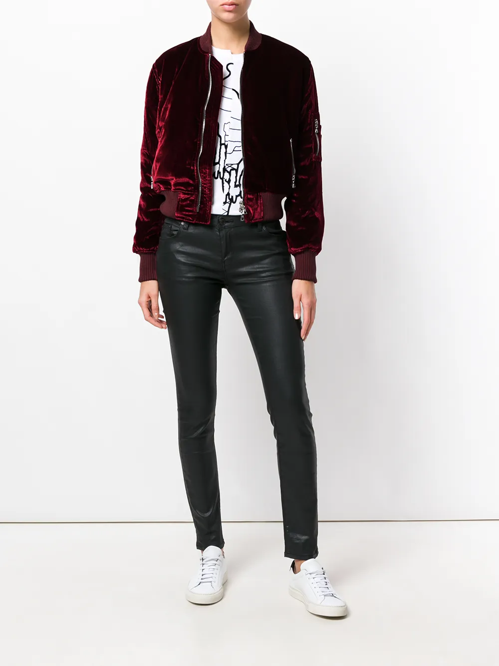 AMIRI Velvet Bomber Jacket - Farfetch