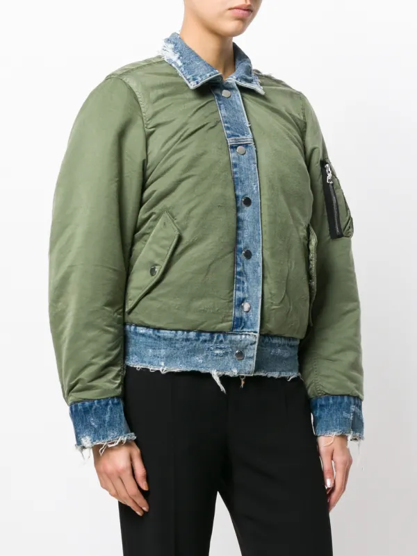 amiri reversible denim jacket