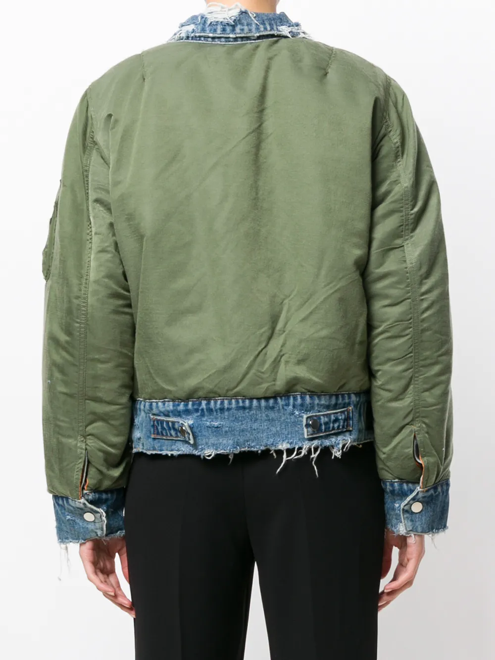 amiri reversible denim jacket