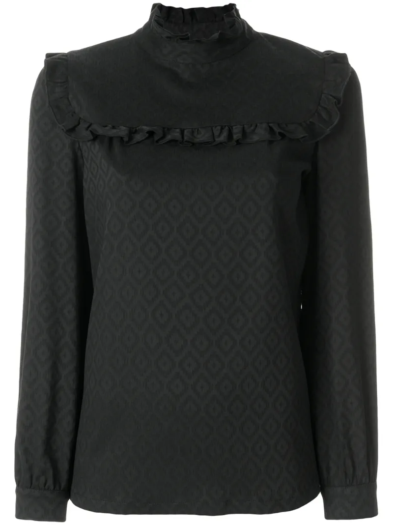 блузка с оборками A.P.C.