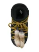 Dsquared2 Wildlederstiefel mit Shearling-Futter