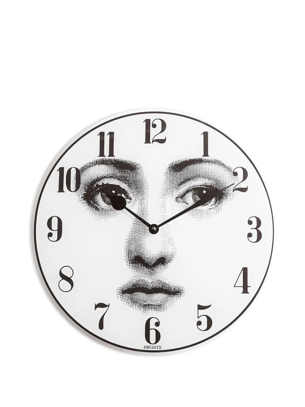 Fornasetti face painted clock | White | Image 1