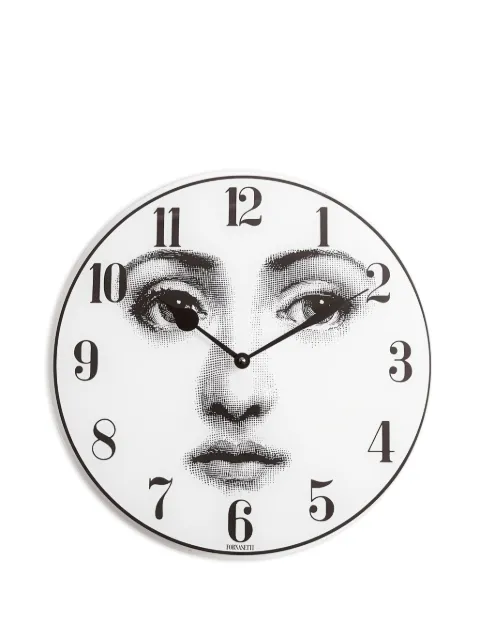Fornasetti face painted clock