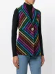 Gucci rainbow waistcoat