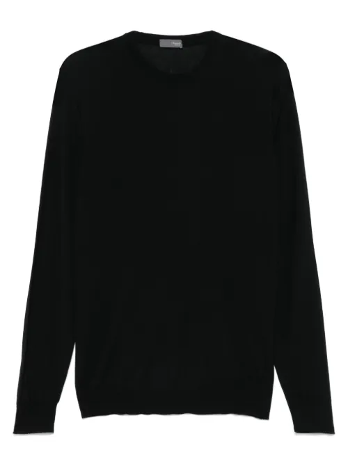 Drumohr pull en maille fine - Noir - Drumohr - Modalova