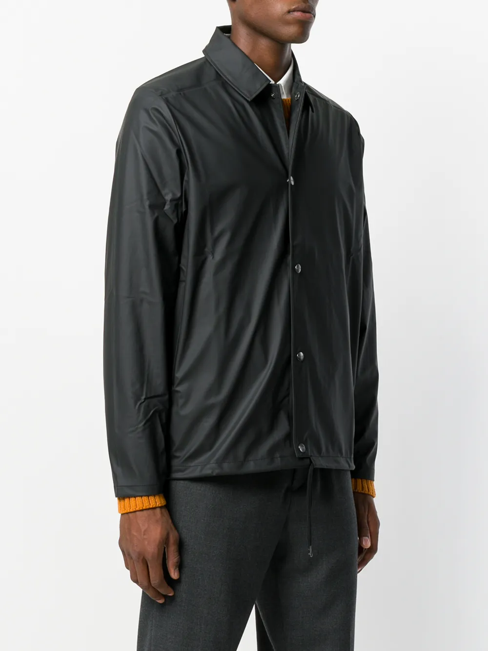  Rains Coach Jacket - Black 