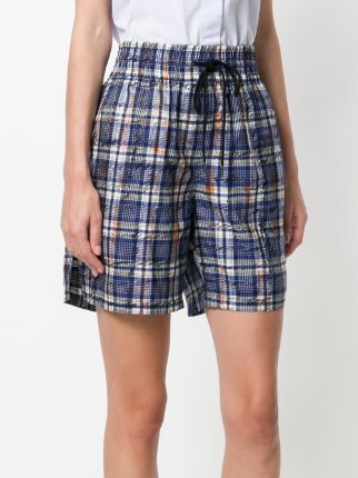 burberry plaid shorts