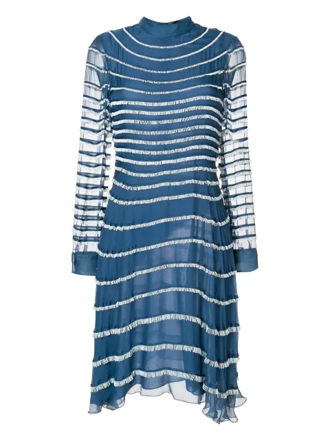 Valentino Garavani ruffled midi dress
