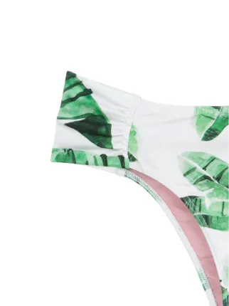 con estampado Brigitte follaje de bandeau Bikini de TwZaqTC