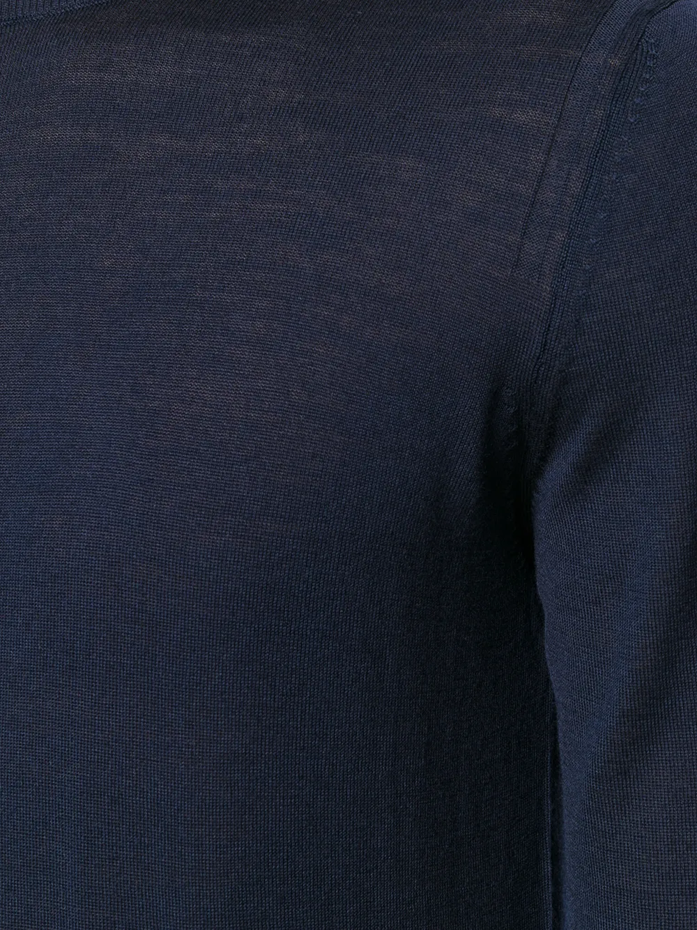 Paolo Pecora crew-neck jumper Blauw
