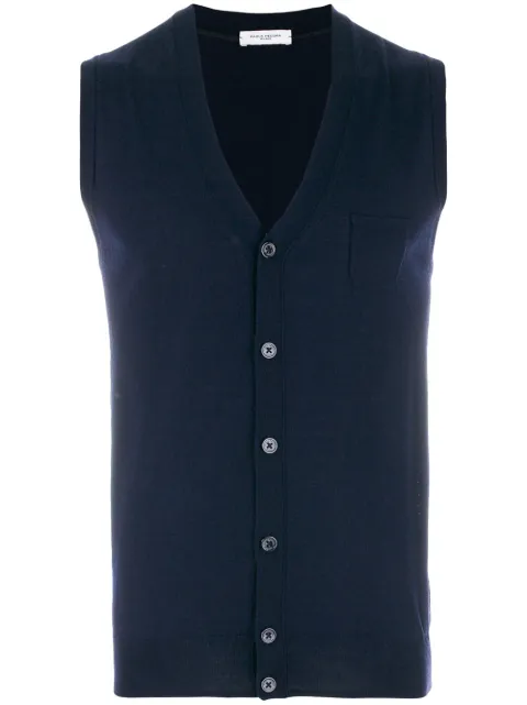 Paolo Pecora sleeveless cardigan