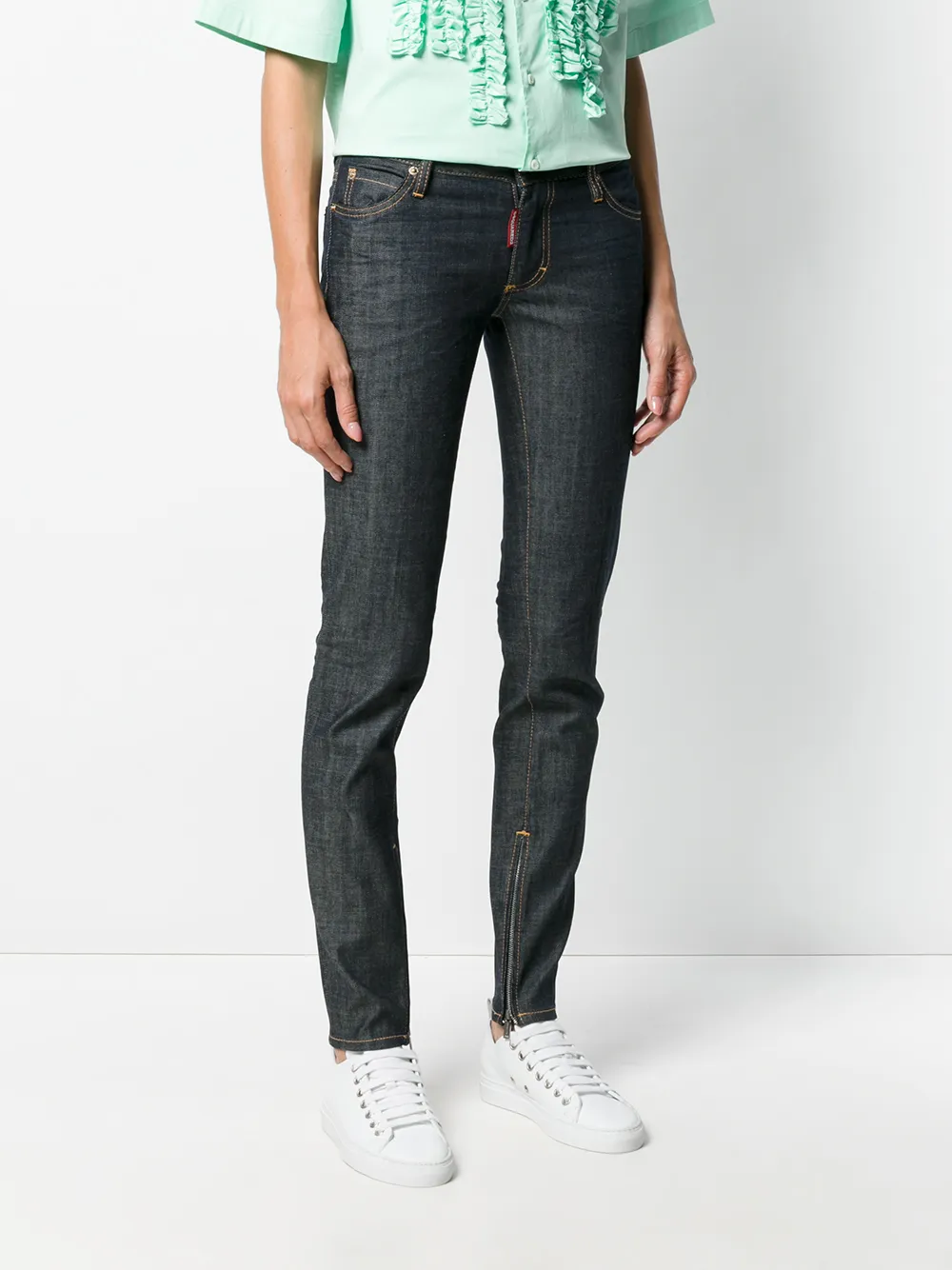 DSQUARED2 Super skinny jeans Blauw