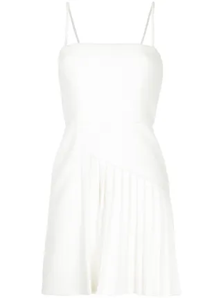 dion lee coil pleat dress