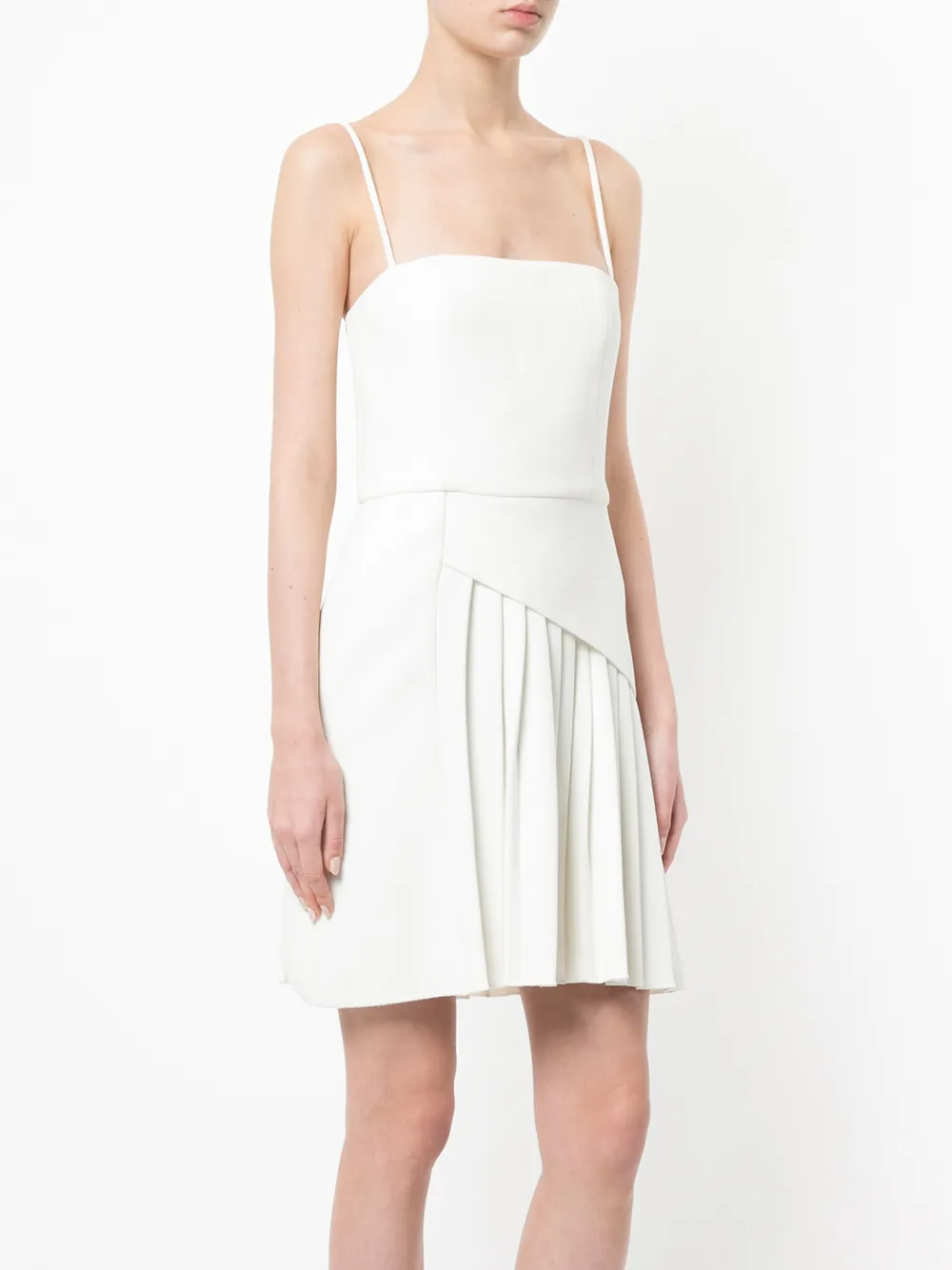 dion lee coil pleat dress
