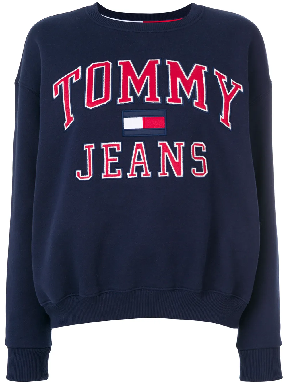 tommy jeans 印花套头衫