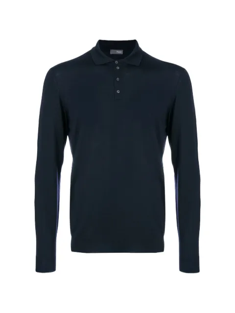 Drumohr long-sleeve polo shirt