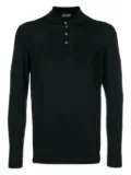 Drumohr plain polo shirt - Black
