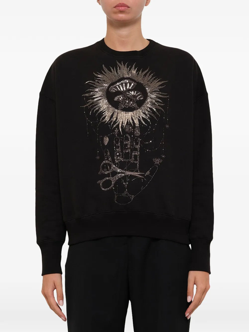 Alexander McQueen Felpa - Nero