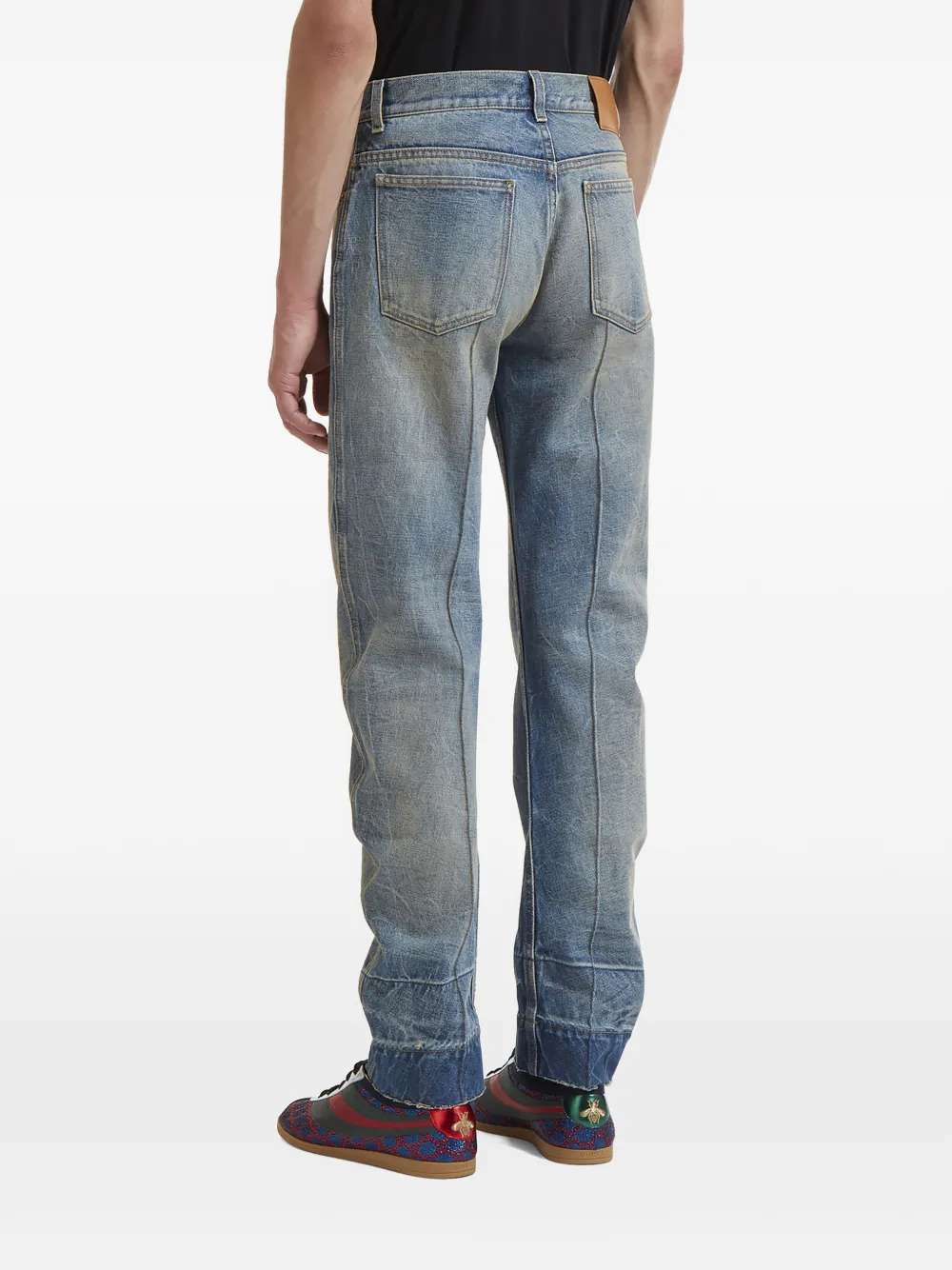Stone-Washed Jeans