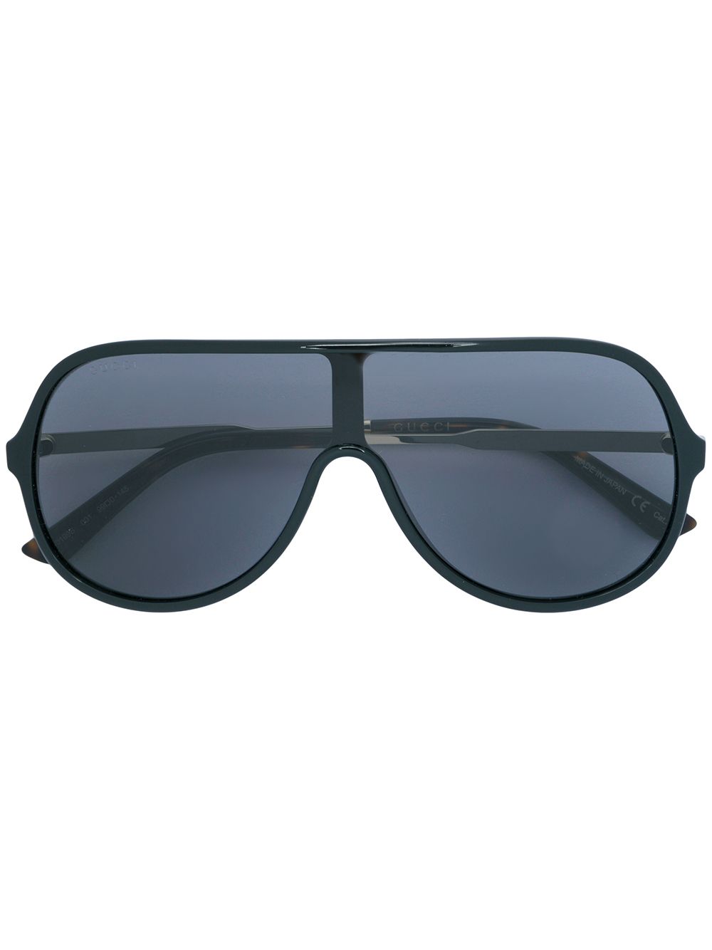 Gucci Eyewear pilotenbril Zwart