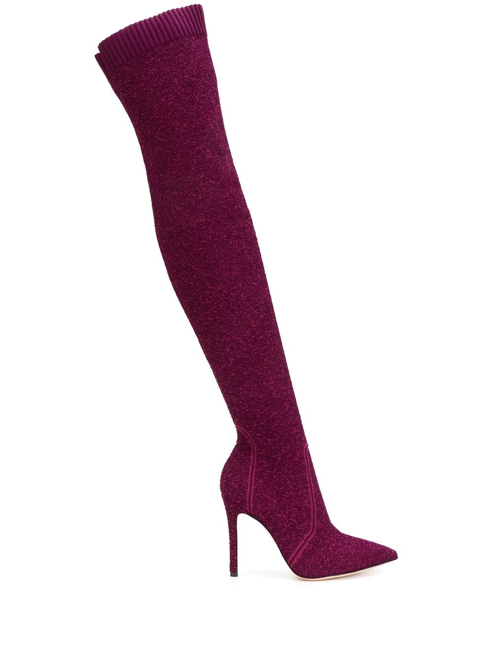 Gianvito Rossi Fiona bouclé-knit Boots - Farfetch