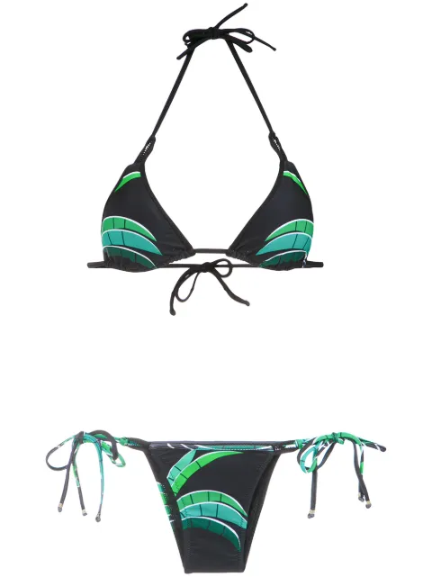 Amir Slama tropical print bikini set