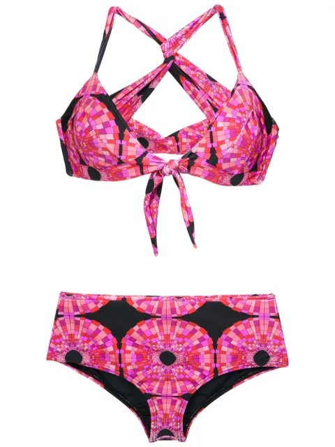 Amir Slama printed bikini set