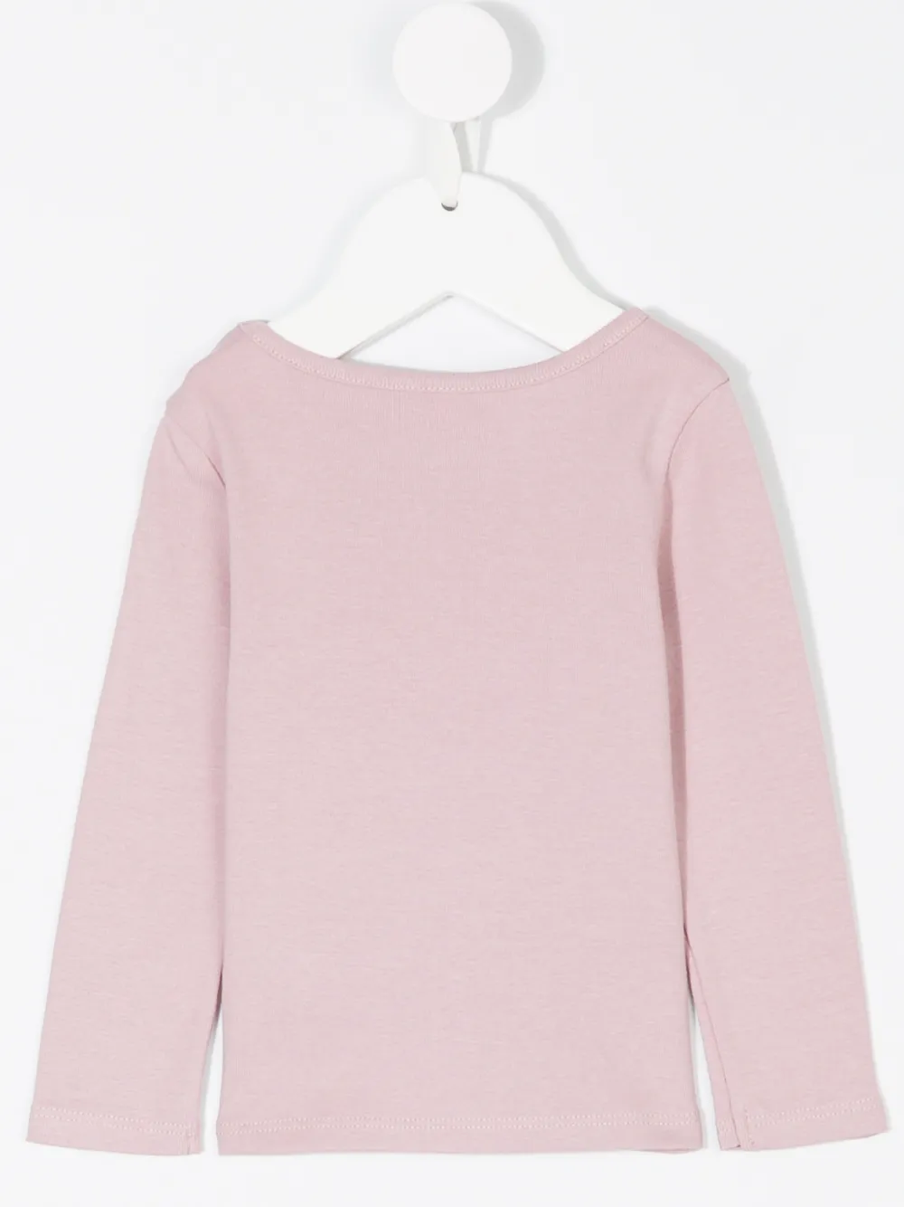 Knot Chick long-sleeved T-shirt - Roze