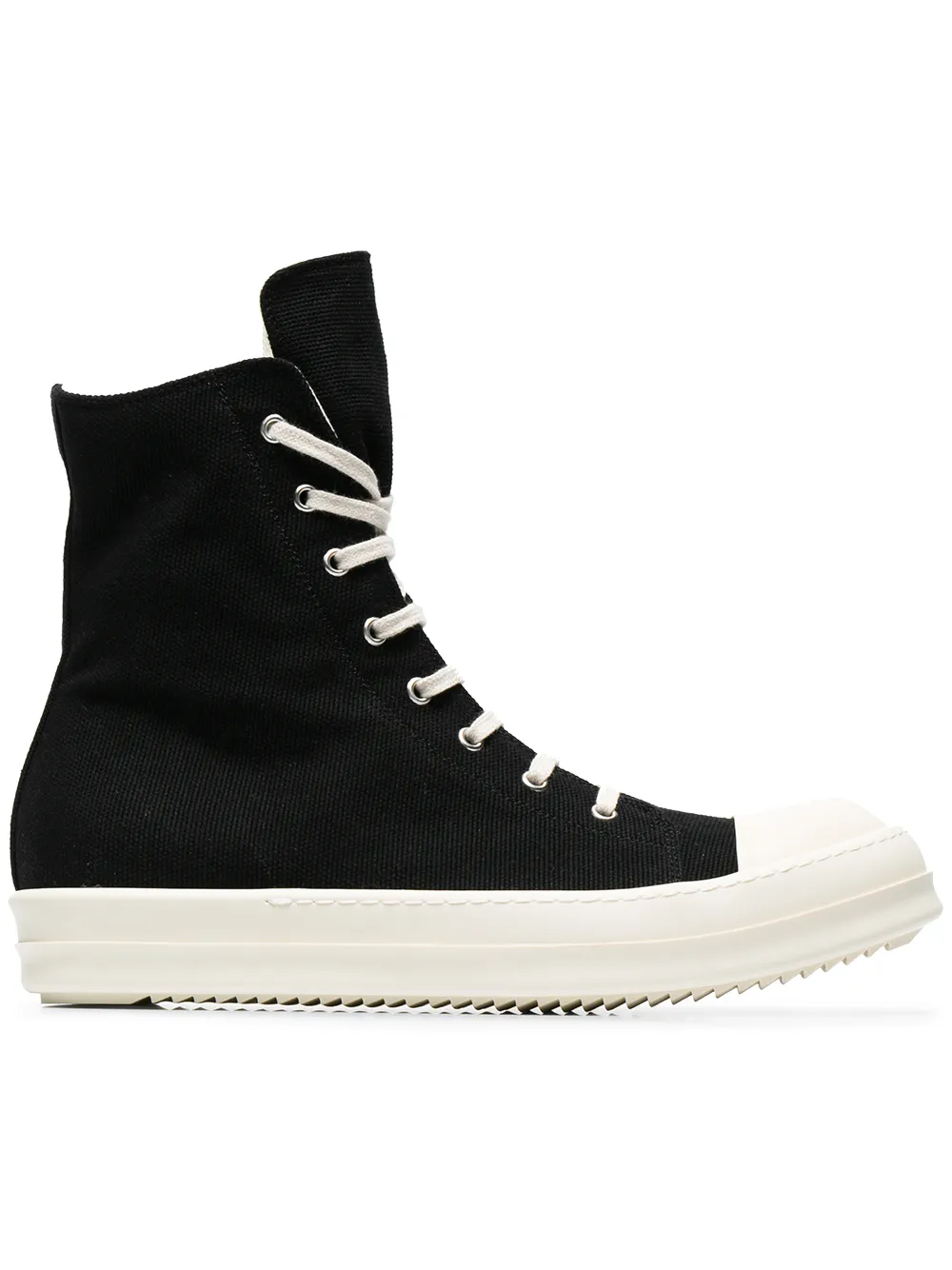 rick owens canvas sneakers