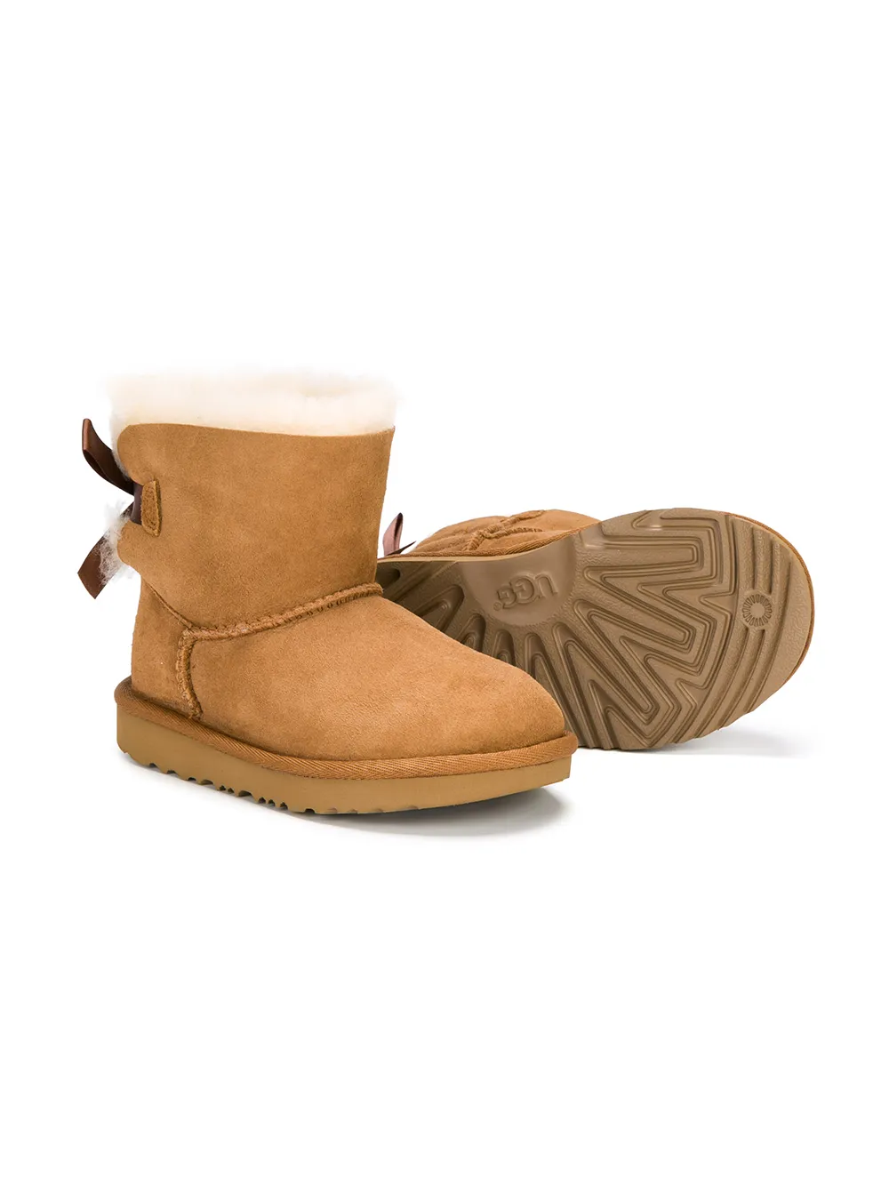 UGG Kids Mini Bailey Bow boots - Bruin