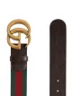 Gucci Web belt with Double G buckle